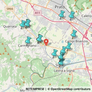 Mappa Via Edmondo De Amicis, 50058 Ponte all'Asse FI, Italia (4.25867)