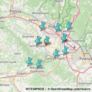 Mappa Via Edmondo De Amicis, 50058 Ponte all'Asse FI, Italia (6.36333)