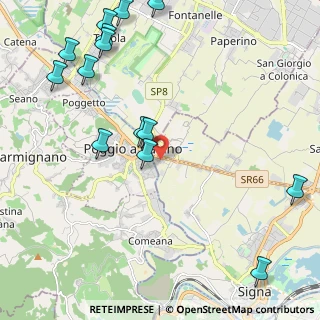 Mappa Via Edmondo De Amicis, 50058 Ponte all'Asse FI, Italia (2.84857)