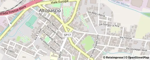 Mappa Altopascio