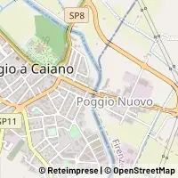 Mapa Poggio a Caiano