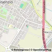 Kaart Campi Bisenzio