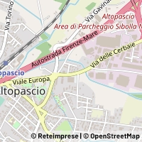 মানচিত্র Altopascio