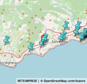 Mappa Strada Mulattiera S. Lorenzo, 18038 Sanremo IM, Italia (5.31)