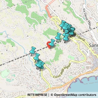Mappa Via Angelo, 18038 Sanremo IM, Italia (0.458)