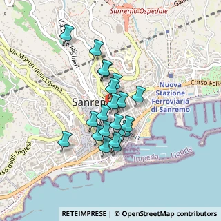Mappa Via Michele Costanzo Astraldi, 18038 Sanremo IM, Italia (0.3345)