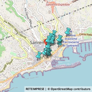 Mappa Via Michele Costanzo Astraldi, 18038 Sanremo IM, Italia (0.21895)