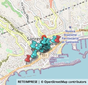 Mappa Via Privata Canessa Sghirla, 18038 Sanremo IM, Italia (0.263)