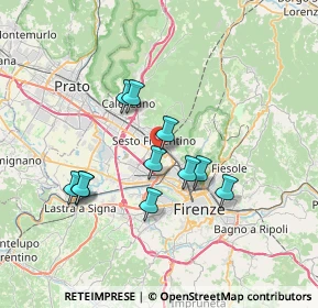 Mappa Largo 9 Novembre, 50019 Sesto Fiorentino FI, Italia (6.25)