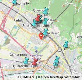 Mappa Largo 9 Novembre, 50019 Sesto Fiorentino FI, Italia (2.06938)