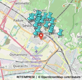 Mappa Largo 9 Novembre, 50019 Sesto Fiorentino FI, Italia (1.499)