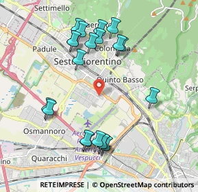 Mappa Largo 9 Novembre, 50019 Sesto Fiorentino FI, Italia (2.14)