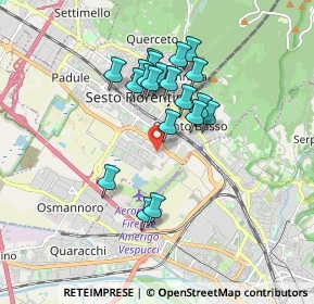 Mappa Largo 9 Novembre, 50019 Sesto Fiorentino FI, Italia (1.512)