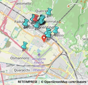 Mappa Largo 9 Novembre, 50019 Sesto Fiorentino FI, Italia (1.56)