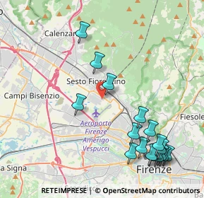 Mappa Largo 9 Novembre, 50019 Sesto Fiorentino FI, Italia (5.09059)