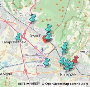 Mappa Largo 9 Novembre, 50019 Sesto Fiorentino FI, Italia (4.09462)