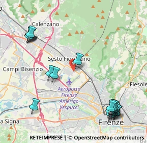 Mappa Largo 9 Novembre, 50019 Sesto Fiorentino FI, Italia (5.60737)