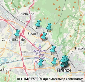 Mappa Largo 9 Novembre, 50019 Sesto Fiorentino FI, Italia (4.95375)