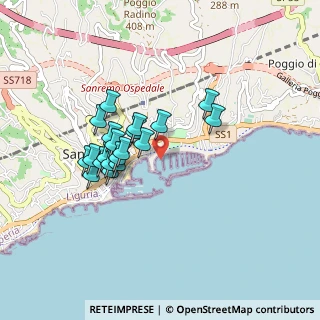 Mappa Portosole, 18038 Sanremo IM, Italia (0.7425)