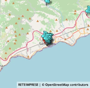Mappa Via Caduti del Lavoro, 18038 Sanremo IM, Italia (2.08923)