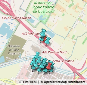Mappa A11 Firenze - Pisa Nord, 50019 Sesto Fiorentino FI, Italia (0.55185)