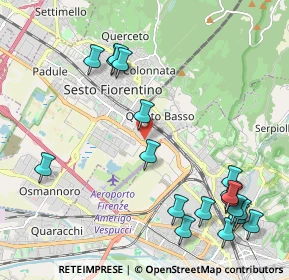 Mappa Via dei Frilli, 50019 Sesto Fiorentino FI, Italia (2.67053)