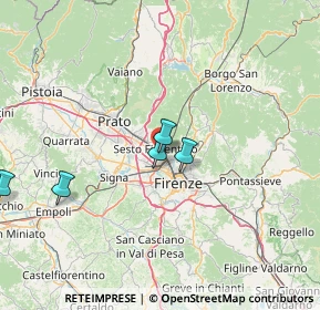 Mappa Via dei Frilli, 50019 Sesto Fiorentino FI, Italia (43.64923)