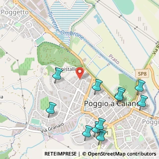 Mappa Via Luca della Robbia, 59016 Poggio a Caiano PO, Italia (0.70818)