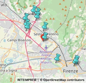 Mappa Via G. Bernardini, 50019 Sesto Fiorentino FI, Italia (4.36364)