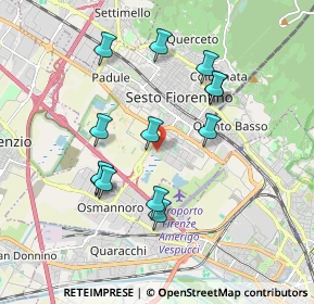 Mappa Via G. Bernardini, 50019 Sesto Fiorentino FI, Italia (1.77077)