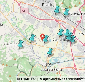 Mappa Via Colonica, 50013 Campi Bisenzio FI, Italia (4.06182)