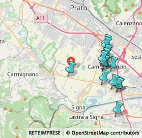 Mappa Via Colonica, 50013 Campi Bisenzio FI, Italia (4.24143)