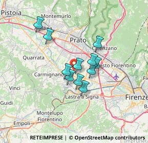 Mappa Via Colonica, 50013 Campi Bisenzio FI, Italia (4.91545)