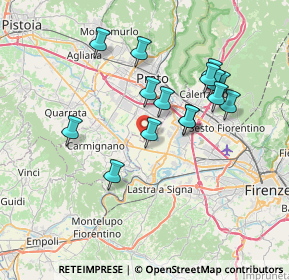 Mappa Via Colonica, 50013 Campi Bisenzio FI, Italia (6.742)