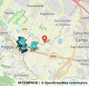 Mappa Via Colonica, 50013 Campi Bisenzio FI, Italia (2.177)