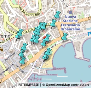 Mappa Corso Orazio Raimondo, 18038 Sanremo IM, Italia (0.189)