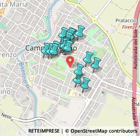 Mappa Piazza Aldo Moro, 50013 Campi Bisenzio FI, Italia (0.295)
