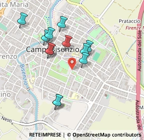 Mappa Piazza Aldo Moro, 50013 Campi Bisenzio FI, Italia (0.44333)