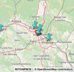 Mappa Piazza Aldo Moro, 50013 Campi Bisenzio FI, Italia (48.21154)
