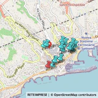Mappa Via Cisterna, 18038 Sanremo IM, Italia (0.3815)