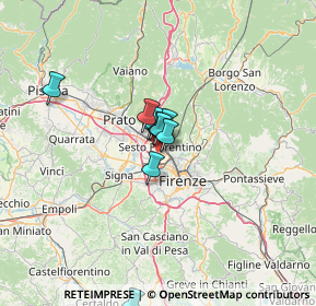 Mappa Via Nello Carrara, 50019 Sesto Fiorentino FI, Italia (11.80818)