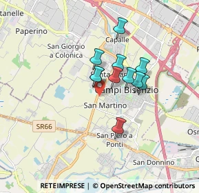 Mappa Via Volta Prata, 50013 Campi Bisenzio FI, Italia (1.23091)