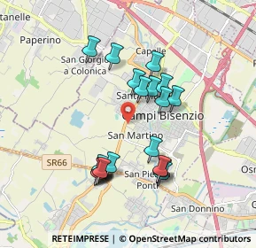 Mappa Via Volta Prata, 50013 Campi Bisenzio FI, Italia (1.7)