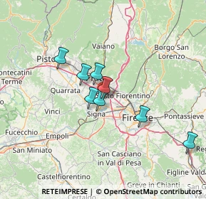 Mappa Via Volta Prata, 50013 Campi Bisenzio FI, Italia (22.78333)