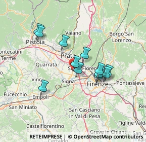 Mappa Via Volta Prata, 50013 Campi Bisenzio FI, Italia (11.75833)