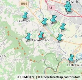 Mappa Largo della Repubblica, 59015 Carmignano PO, Italia (4.55667)