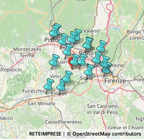 Mappa Largo della Repubblica, 59015 Carmignano PO, Italia (10.24421)