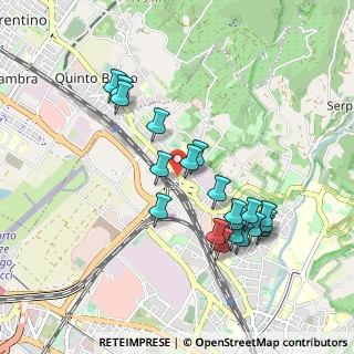 Mappa Via di Collodi, 50141 Firenze FI, Italia (0.9345)