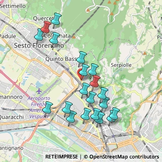 Mappa Via Sestese, 50019 Firenze FI, Italia (2.0475)