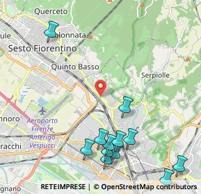 Mappa Via Sestese, 50019 Firenze FI, Italia (2.76)